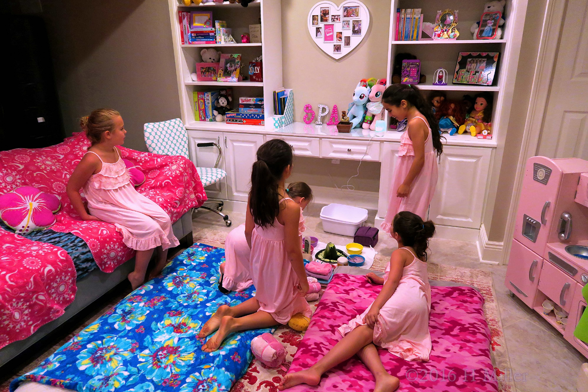 Kids Spa Party For Annual Sleepunder In New Jersey Gallery 1 