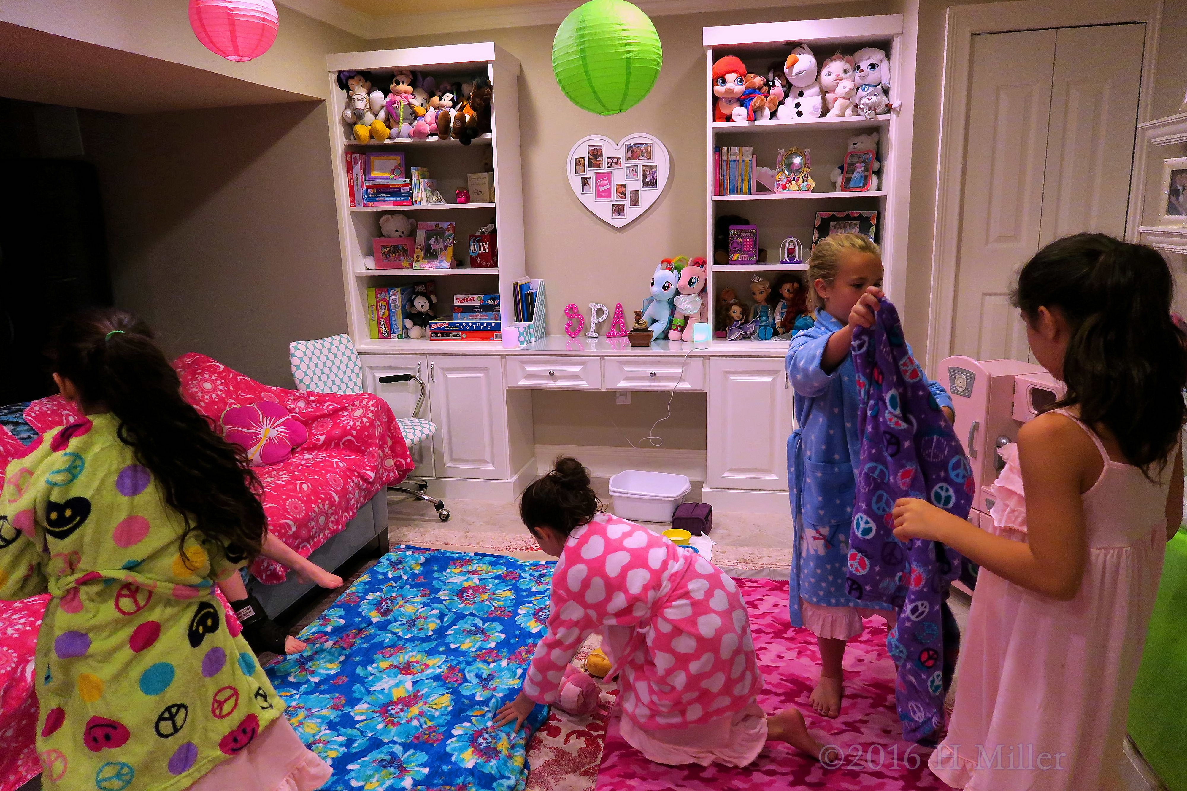 Kids Spa Party For Annual Sleepunder In New Jersey Gallery 1 