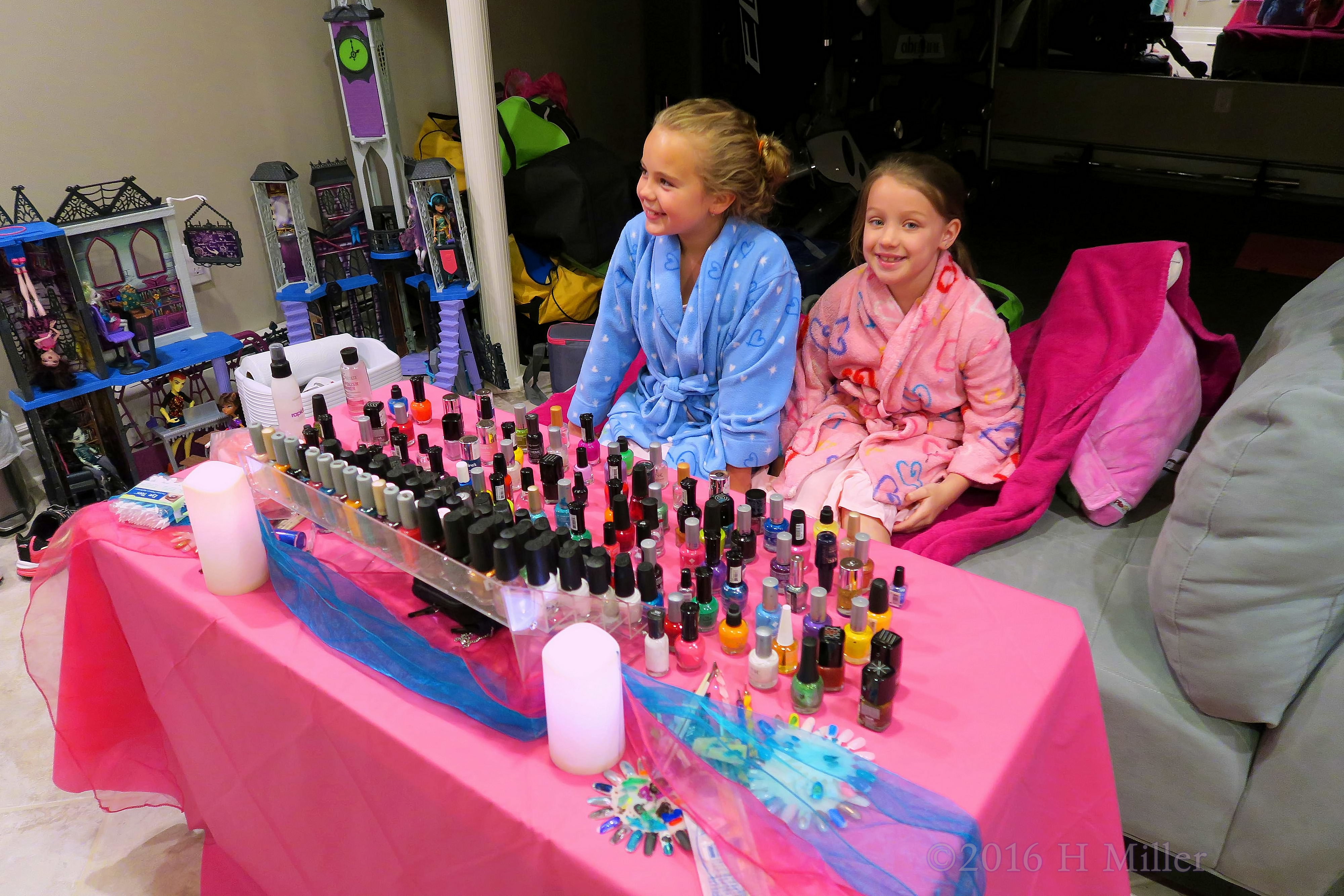 Kids Spa Party For Annual Sleepunder In New Jersey Gallery 1 