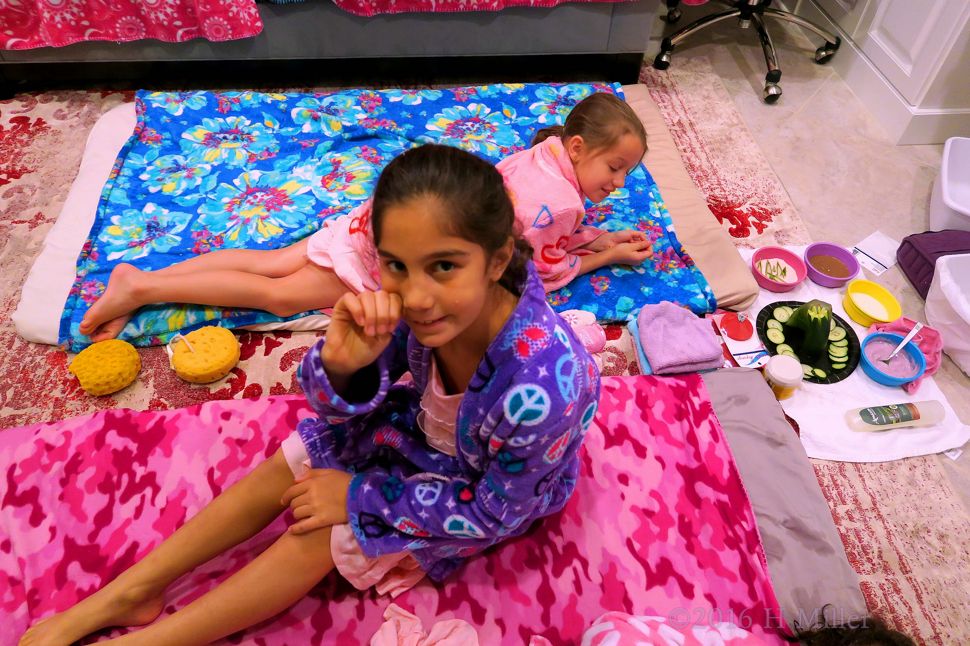 Kids Spa Party For Annual Sleepunder In New Jersey Gallery 1 