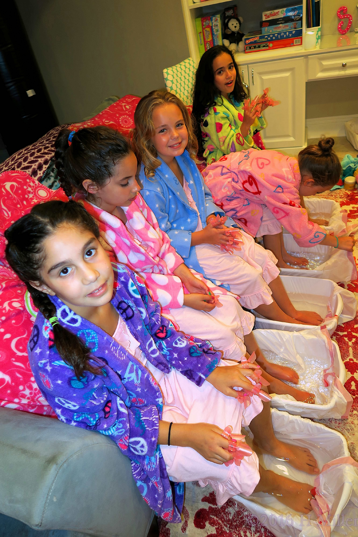 Kids Spa Party For Annual Sleepunder In New Jersey Gallery 2 