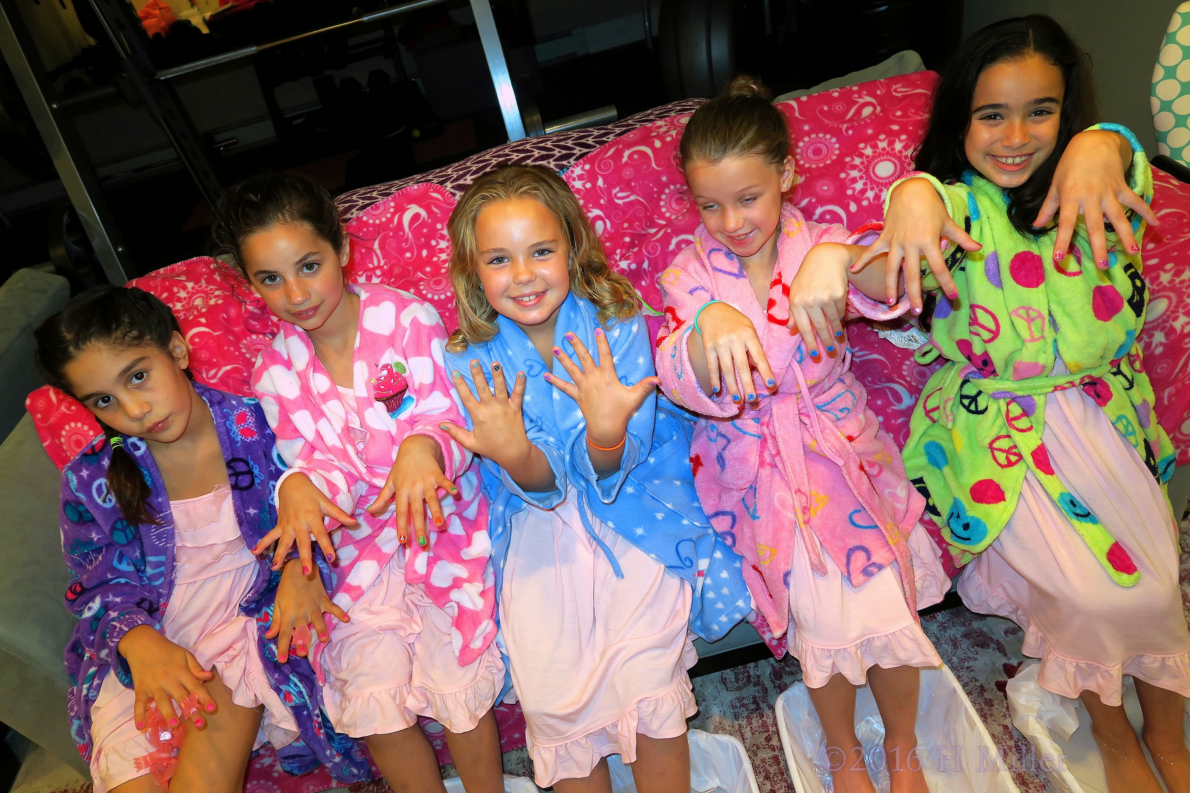 Kids Spa Party For Annual Sleepunder In New Jersey Gallery 2 