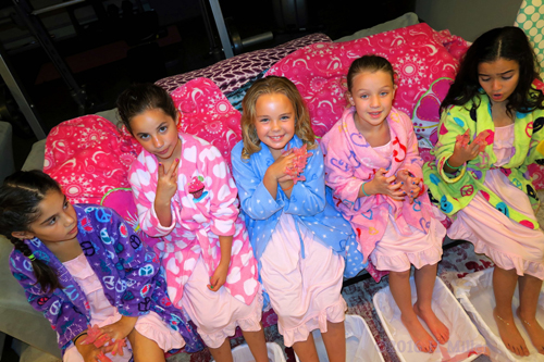 Kids Spa Party For Annual Sleepunder In New Jersey Gallery 2