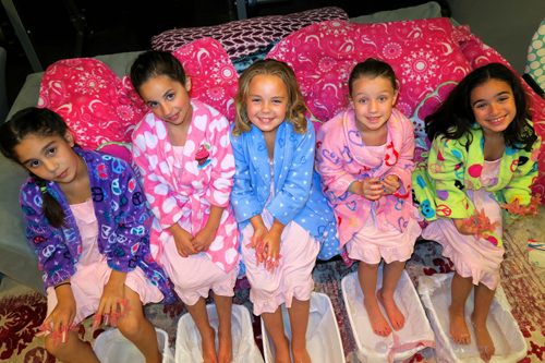 Kids Spa Party For Annual Sleepunder In New Jersey Gallery 2