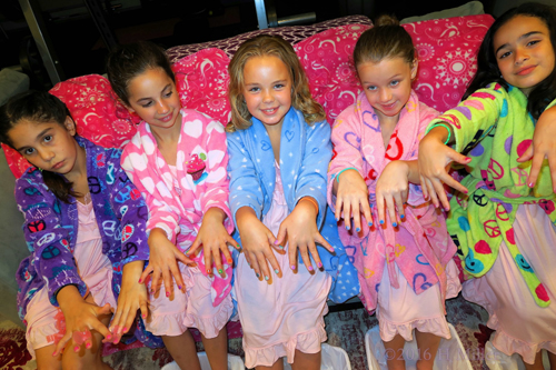 Kids Spa Party For Annual Sleepunder In New Jersey Gallery 2