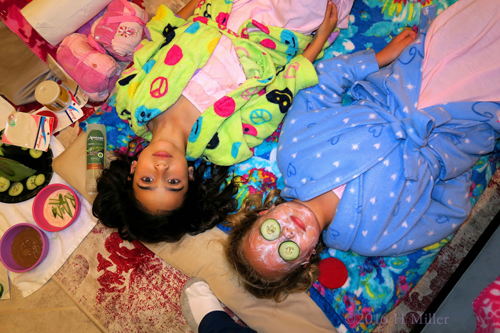 Kids Spa Party For Annual Sleepunder In New Jersey Gallery 
