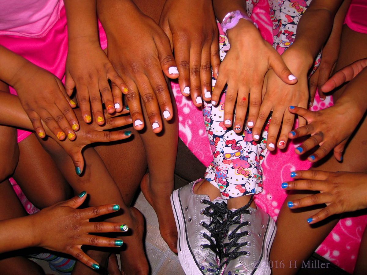 All The Kids Manicures Look Awesome! 