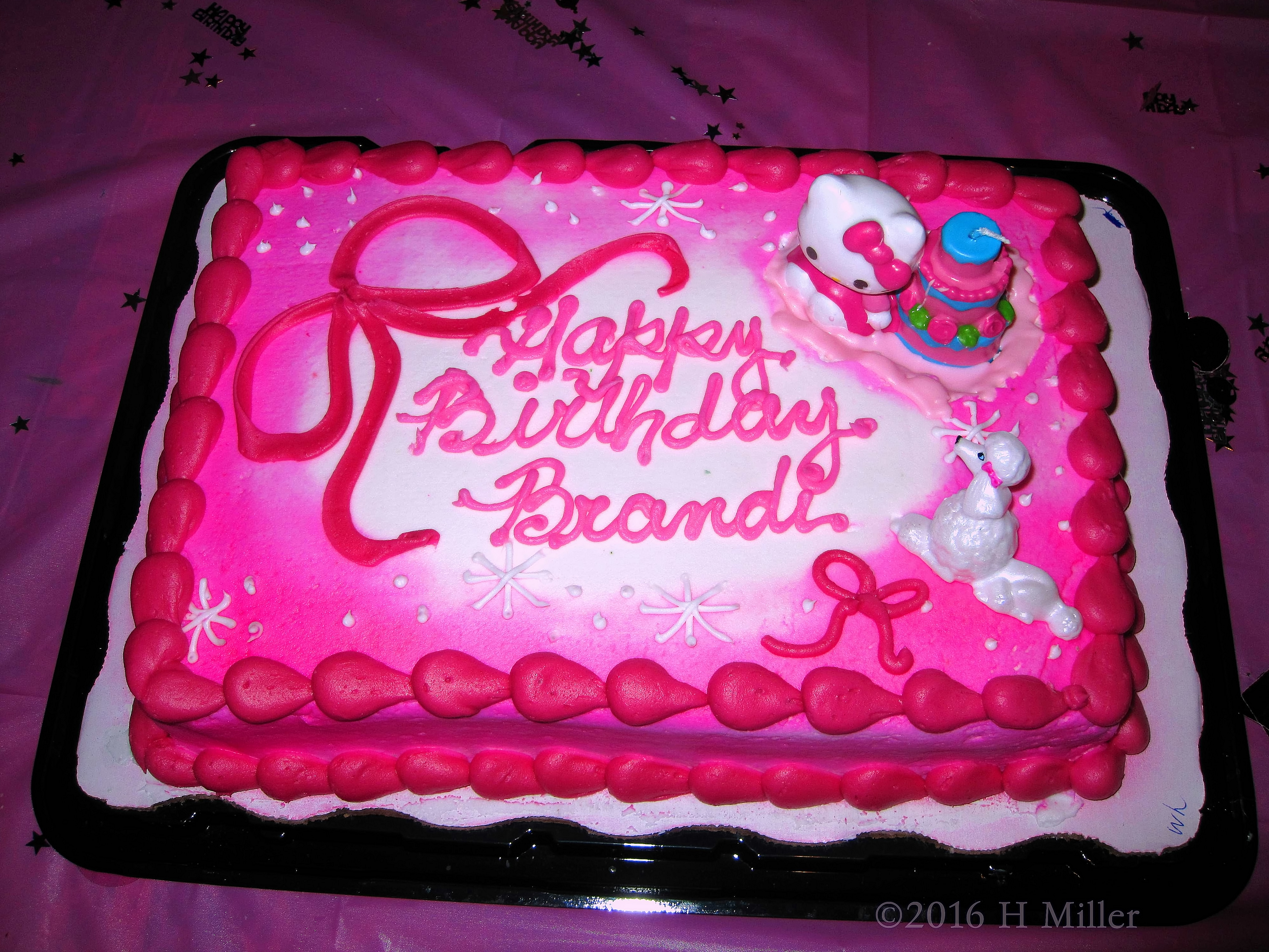 Adorable Hello Kitty Birthday Cake Adorable Hello Kitty Birthday Cake