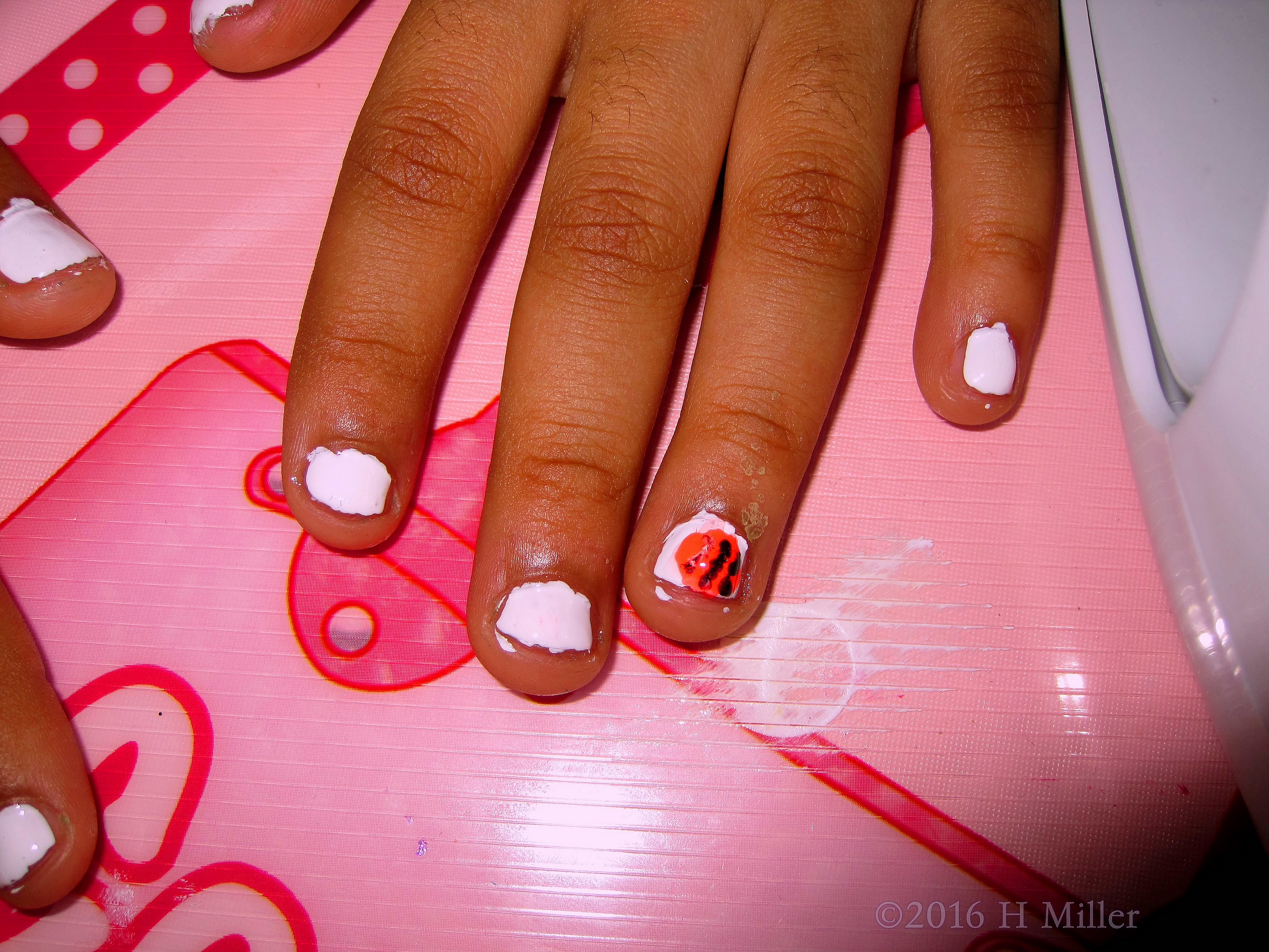 Awesome Home Kids Spa Basketball Nail Art Awesome Home Kids Spa Basketball Nail Art