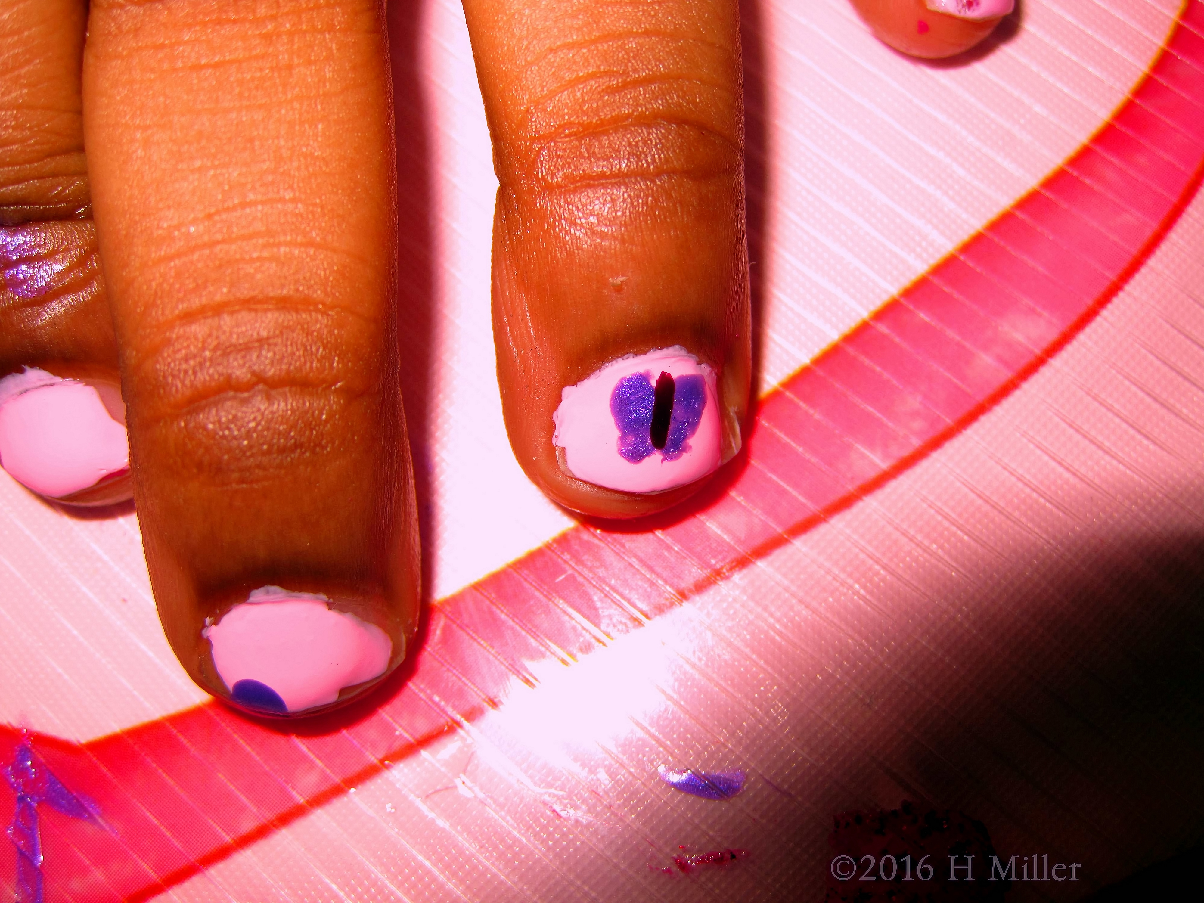 Cute Butterfly Nail Art Cute Butterfly Nail Art