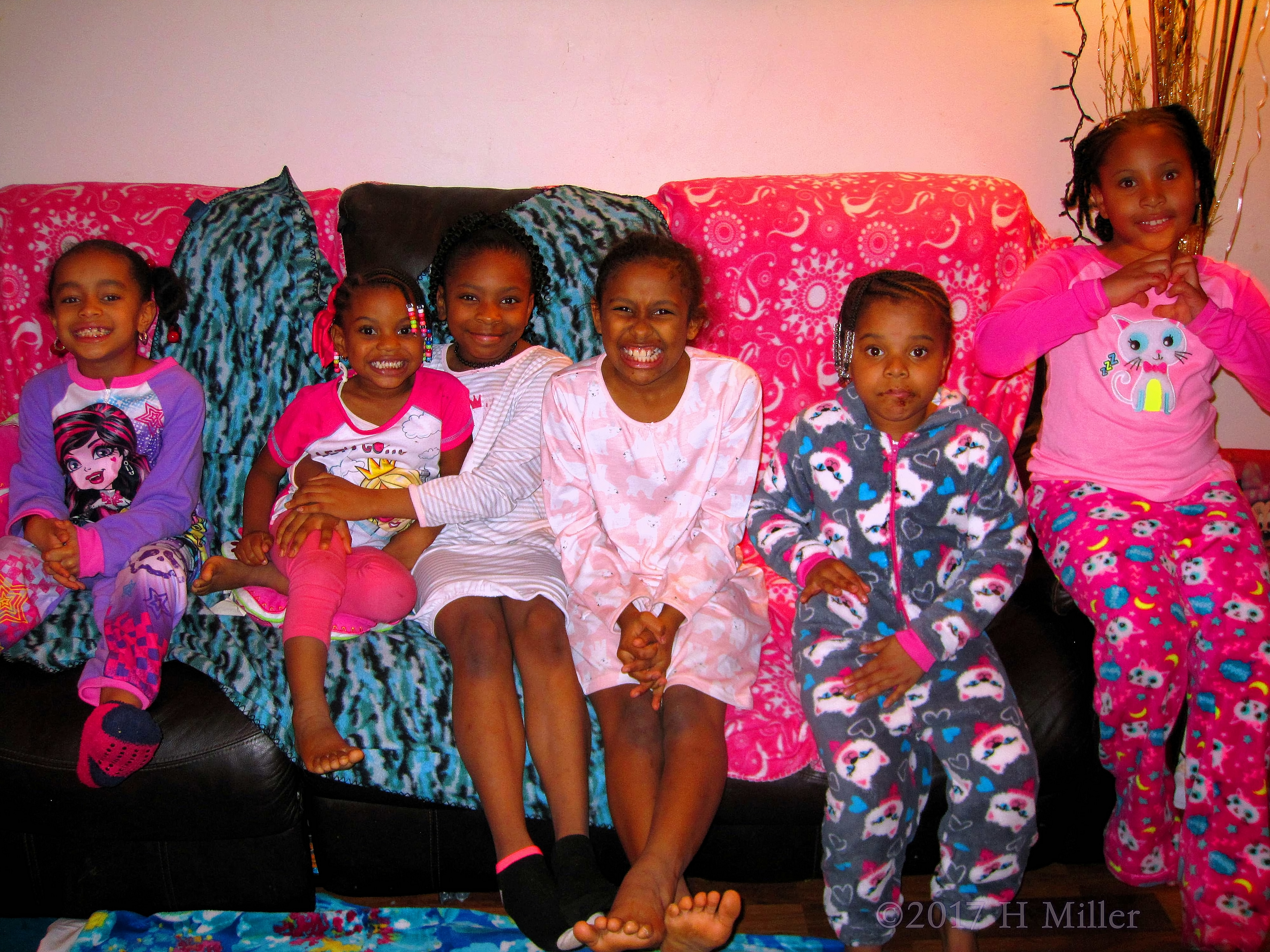 A Group Picture At Briana's Spa Birthday Party! A Group Picture At Briana's Spa Birthday Party!