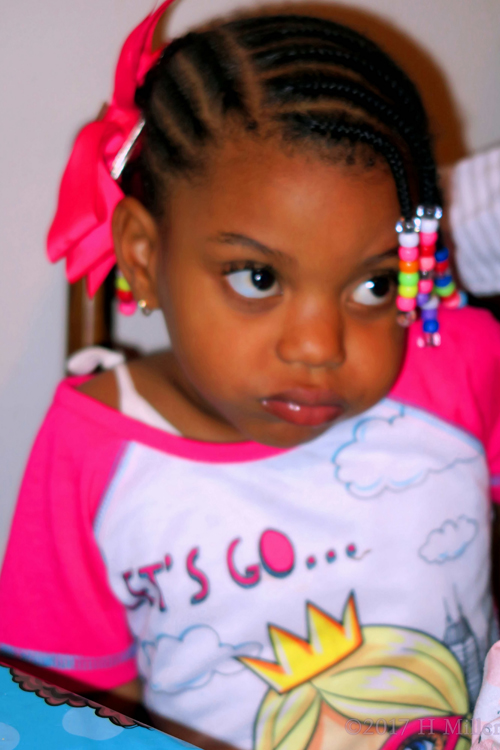 A Closeup Shot Of The Birthday Girl! A Closeup Shot Of The Birthday Girl!