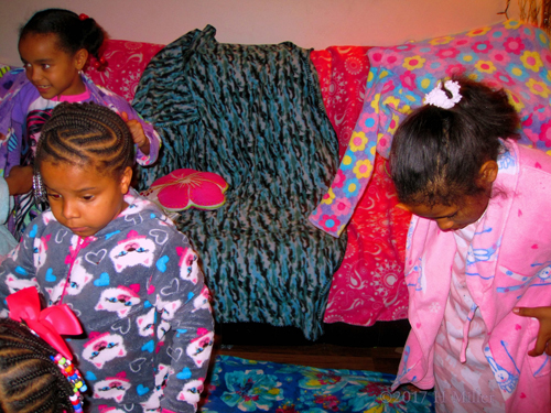 Putting On Their Spa Robes! Putting On Their Spa Robes!