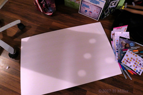 Spa Birthday Card Ready For The Kids To Design! Spa Birthday Card Ready For The Kids To Design!