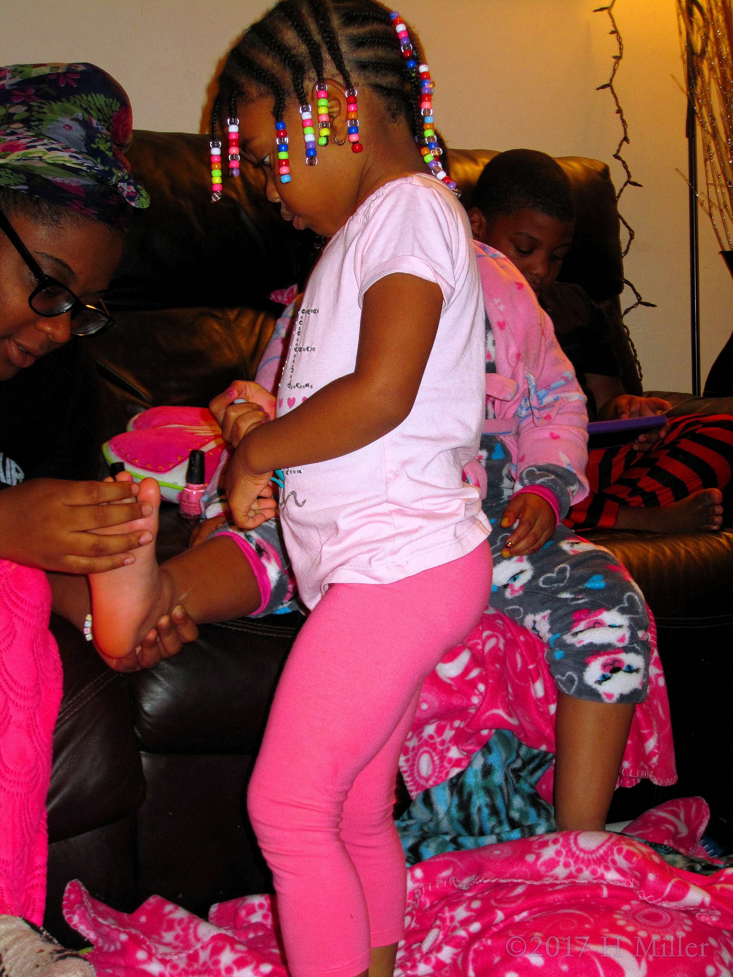 Helping Her Friend With The Kids Pedi! Helping Her Friend With The Kids Pedi!