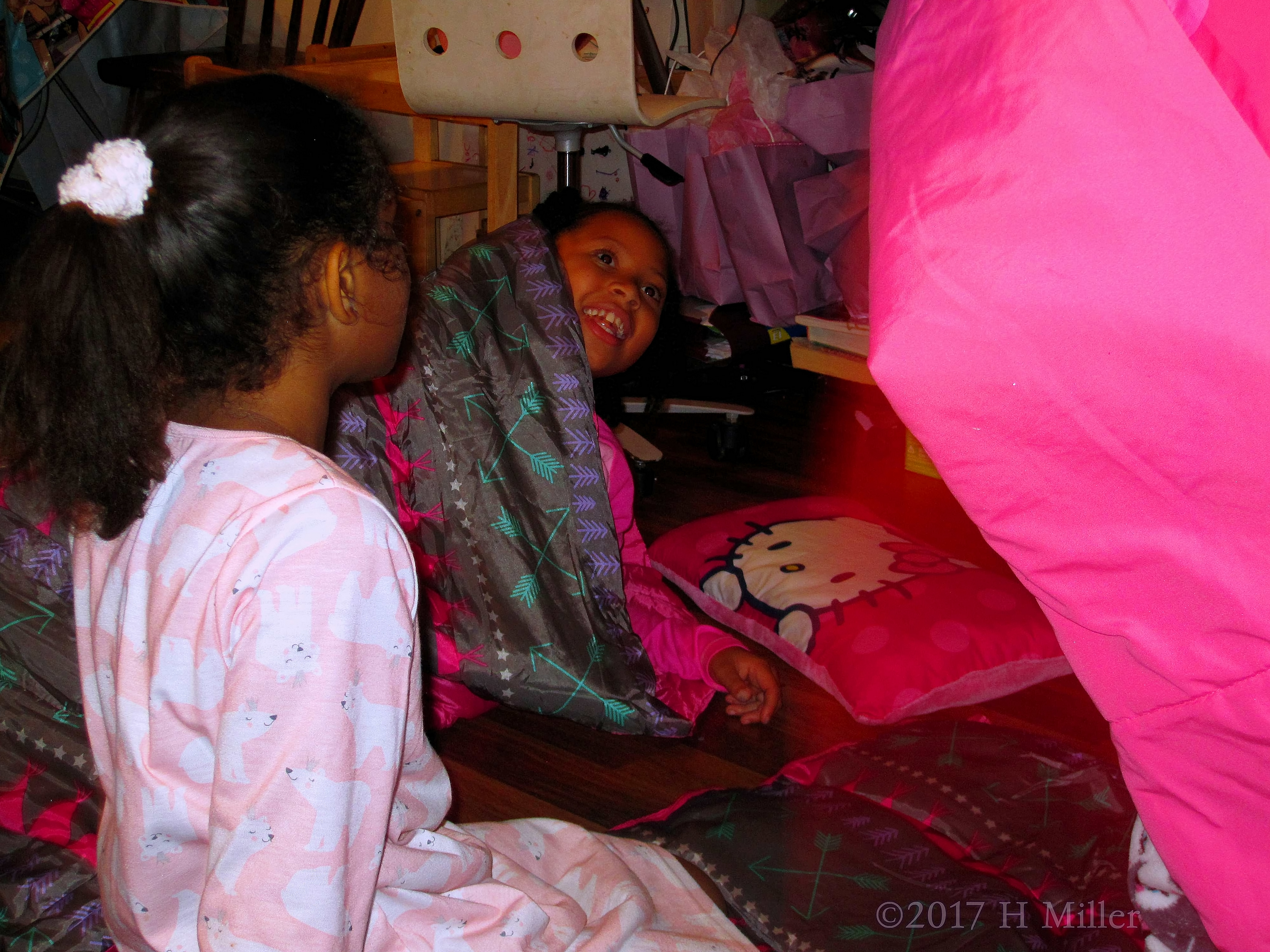 Smiling While Peeping Out From Beneath The Blanket! Smiling While Peeping Out From Beneath The Blanket!