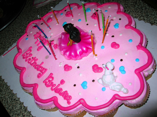 Big Mouth Watering And Delightful Girls Spa Birthday Cake! Big Mouth Watering And Delightful Girls Spa Birthday Cake!