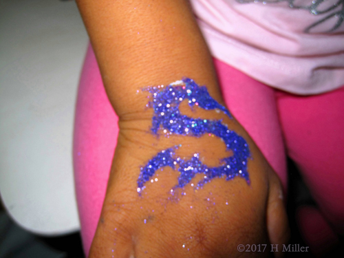 Here It Is, The Beautiful Dragon In Glitter! Temporary Tattoos Are Super Cool! Here It Is, The Beautiful Dragon In Glitter! Temporary Tattoos Are Super Cool!