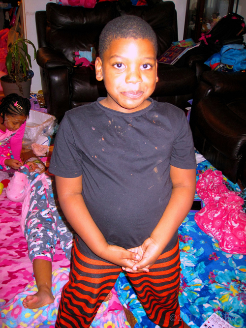 Posing At The Facial Activity Area. Posing At The Facial Activity Area.