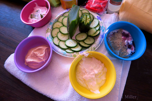 Fun And Kid Friendly Facials Ingredients. Fun And Kid Friendly Facials Ingredients.