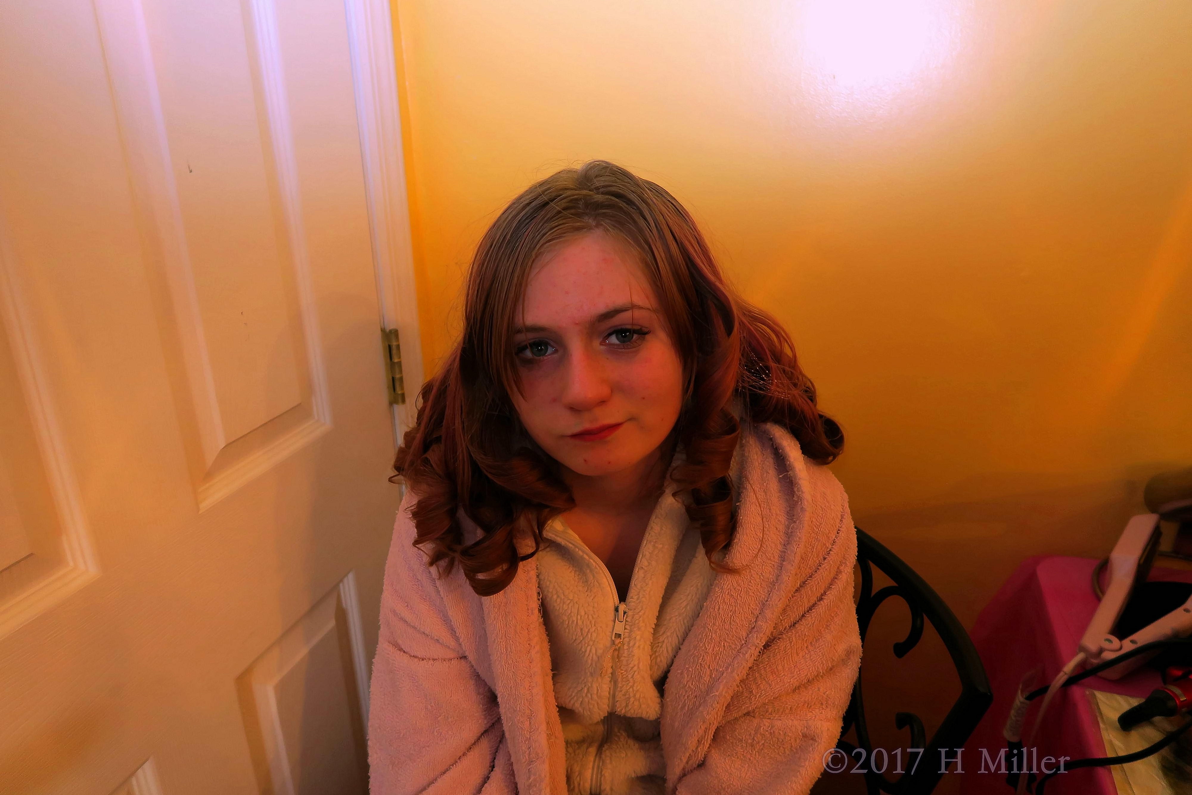 Bridget With A Fashionable Curled Coif Girls Hairstyle. Bridget With A Fashionable Curled Coif Girls Hairstyle.