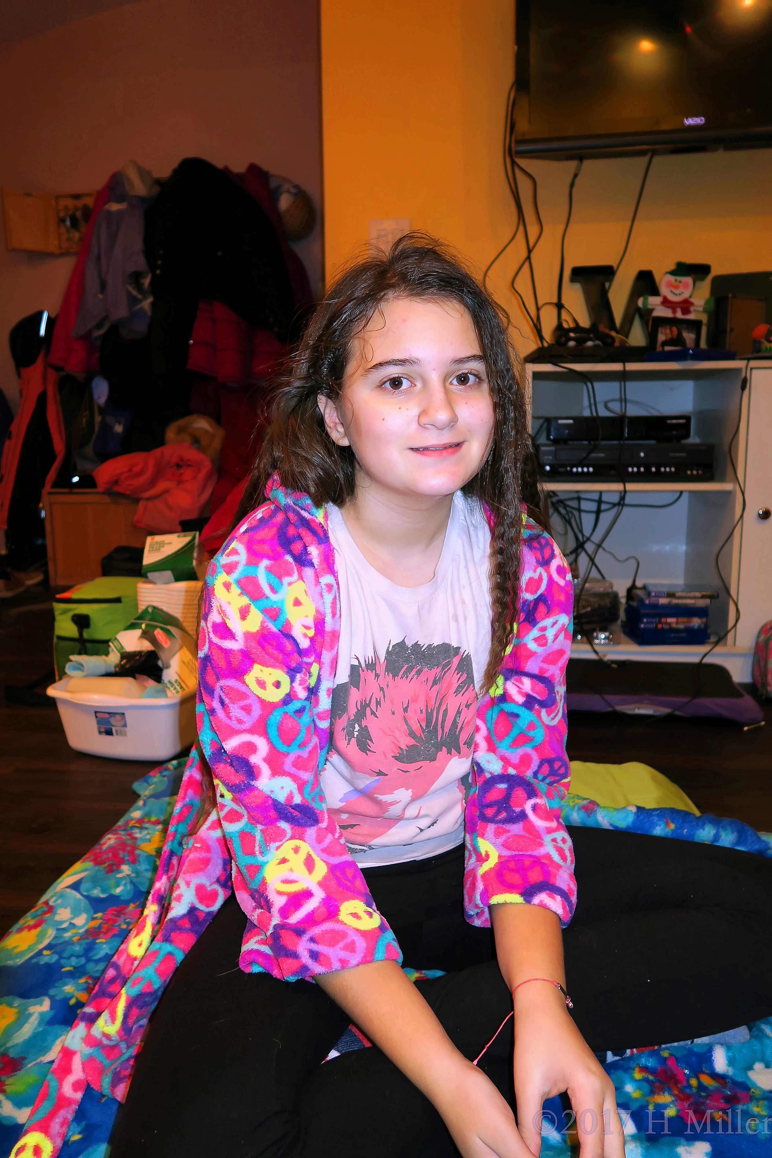 Love The Relaxed Look After Her Kids Facial! Love The Relaxed Look After Her Kids Facial!