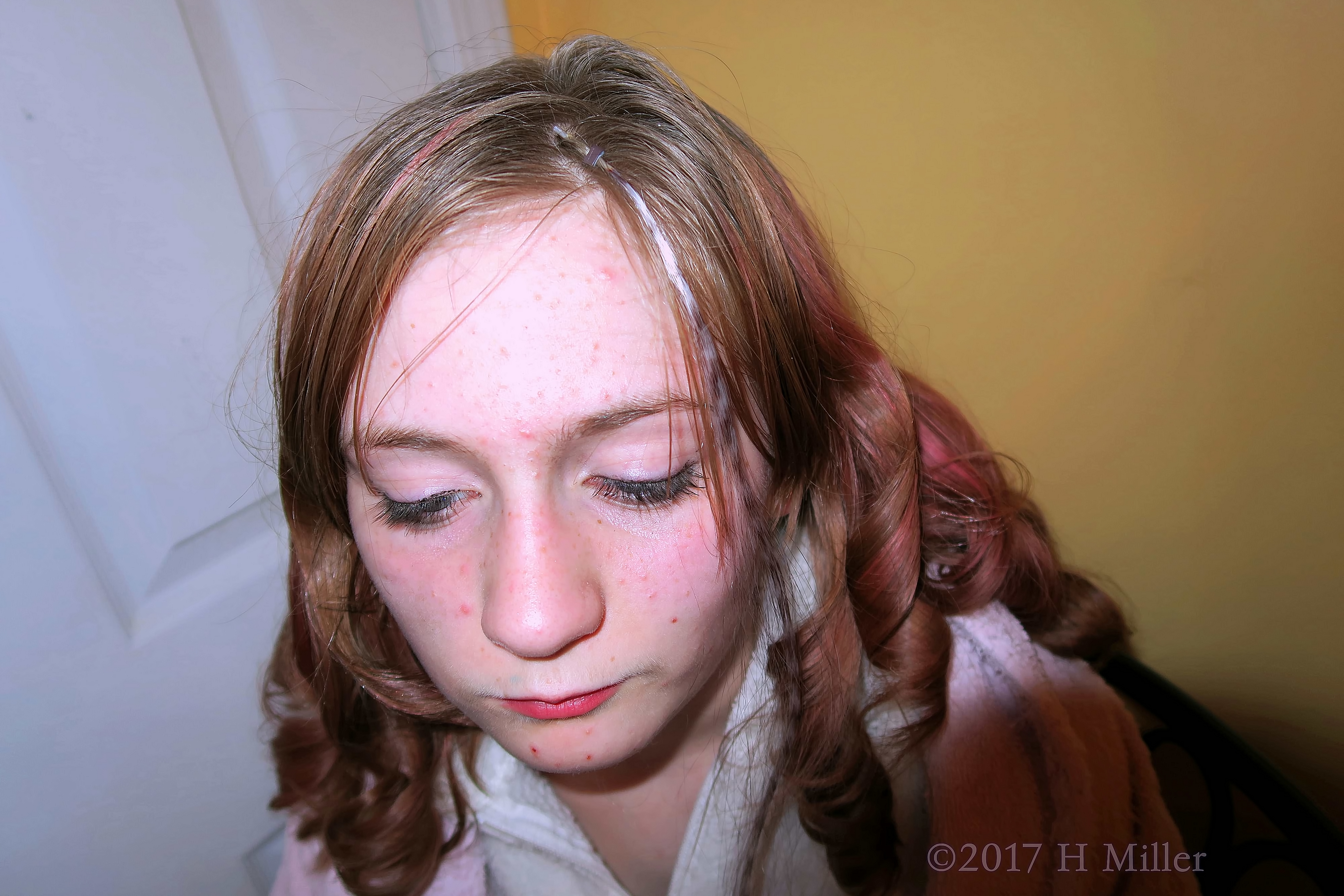 Sleek Curls Girls Hairstyle For The Birthday Girl. Sleek Curls Girls Hairstyle For The Birthday Girl.