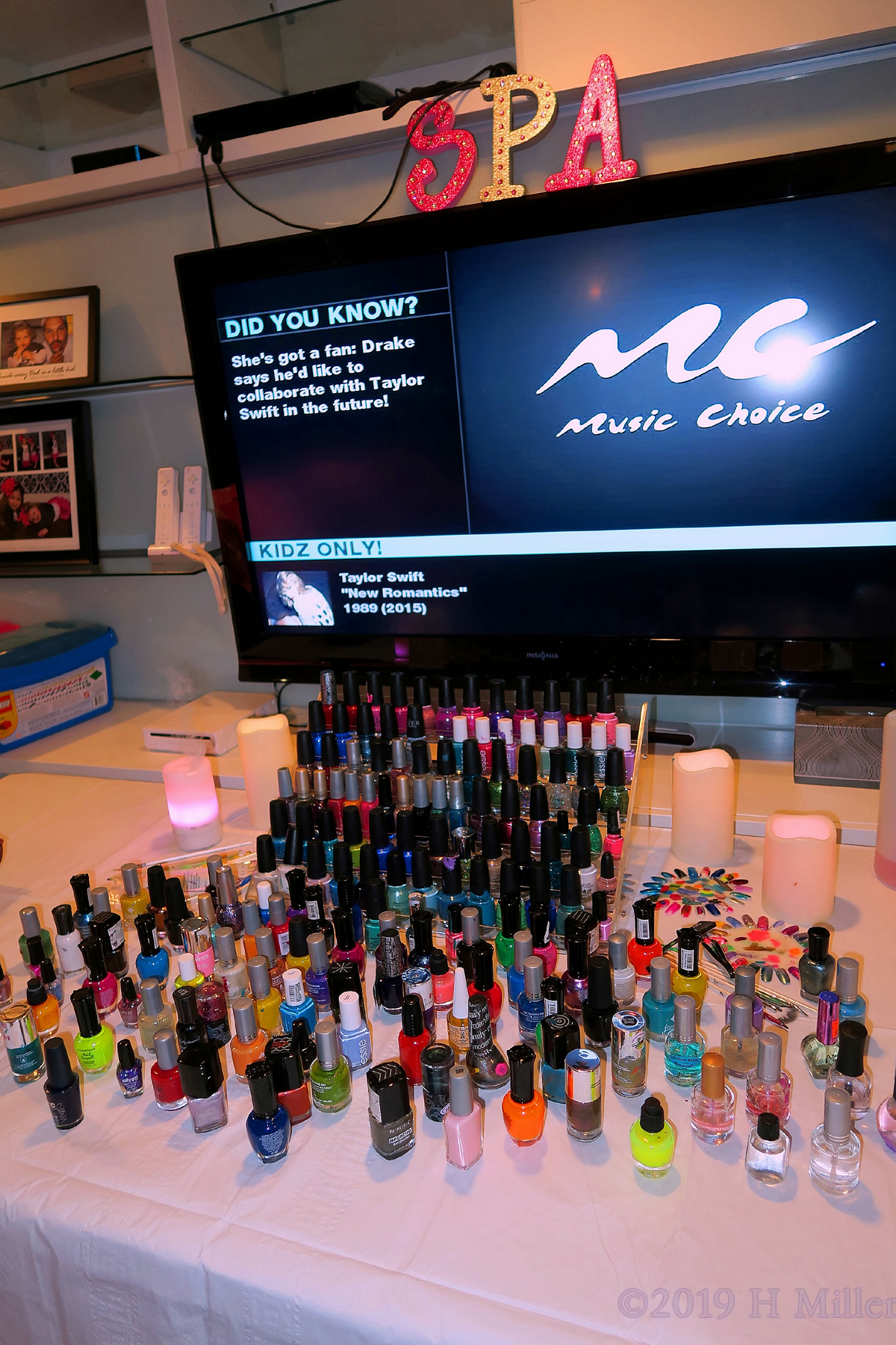 Dancing And Decision Making! Nail Colors For The Kids Spa Party!