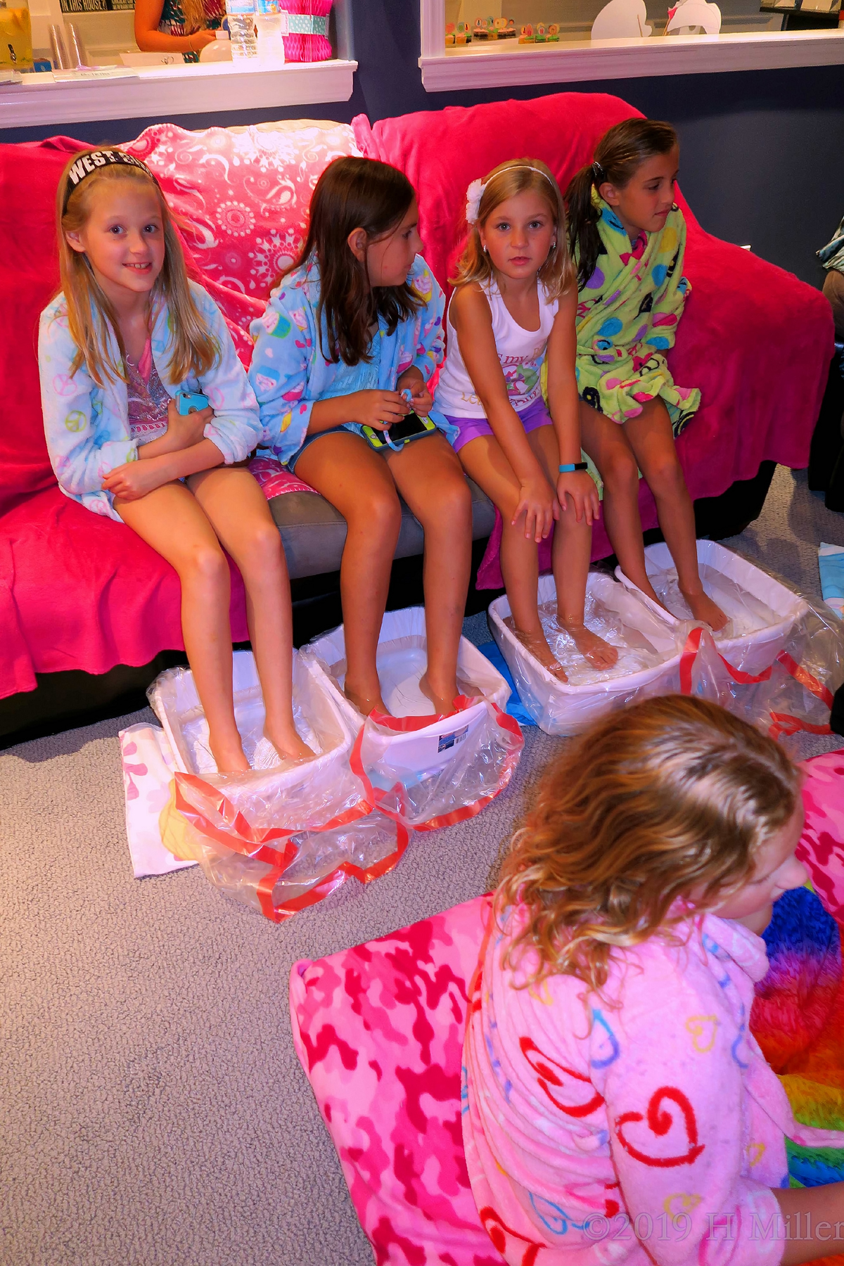Pacific Pedicures! Kids Pedi For The Kids Spa Party! 
