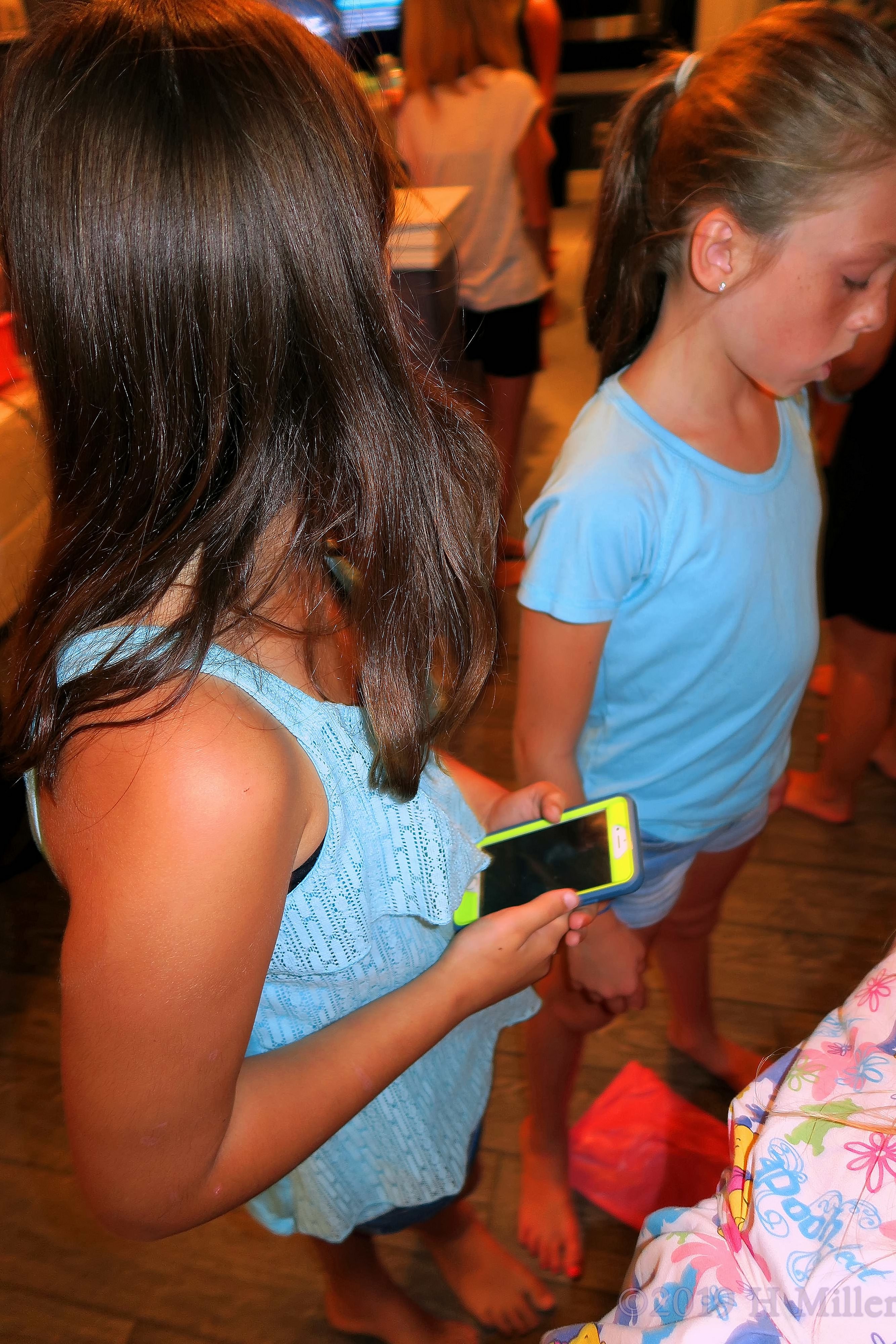 Believing In Blue! Kids Spa Robes Given To Spa Party Guests! Believing In Blue! Kids Spa Robes Given To Spa Party Guests!