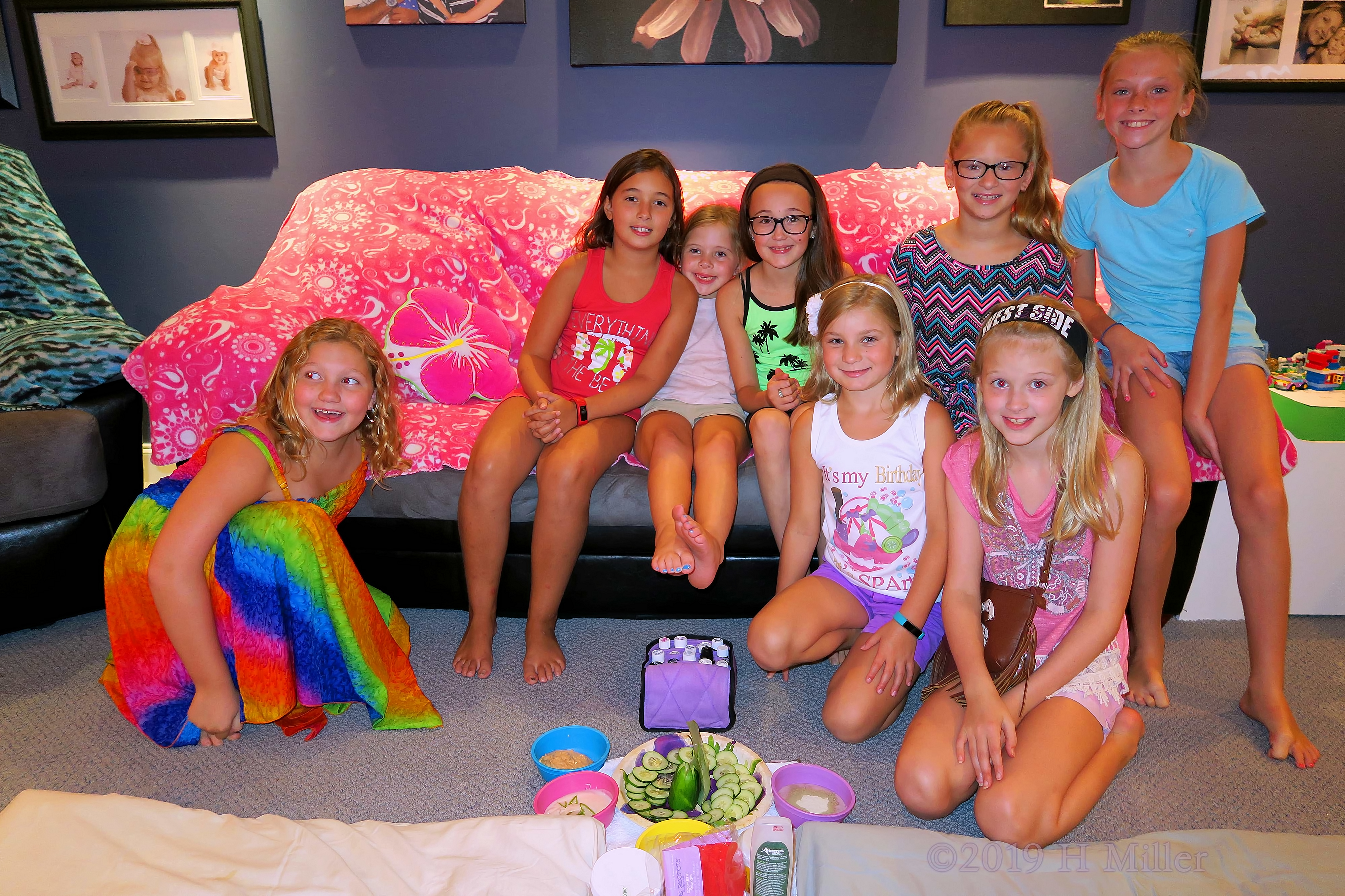 Grinning Group Hangs! Spa Party Guests Group Photos! Grinning Group Hangs! Spa Party Guests Group Photos!