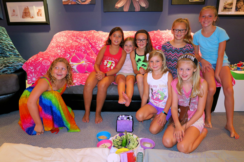 Grinning Group Hangs! Spa Party Guests Group Photos! Grinning Group Hangs! Spa Party Guests Group Photos!