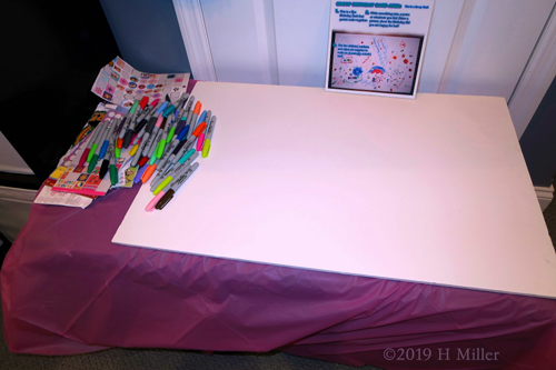 Spa Birthday Card Signing Setup Spa Birthday Card Signing Setup