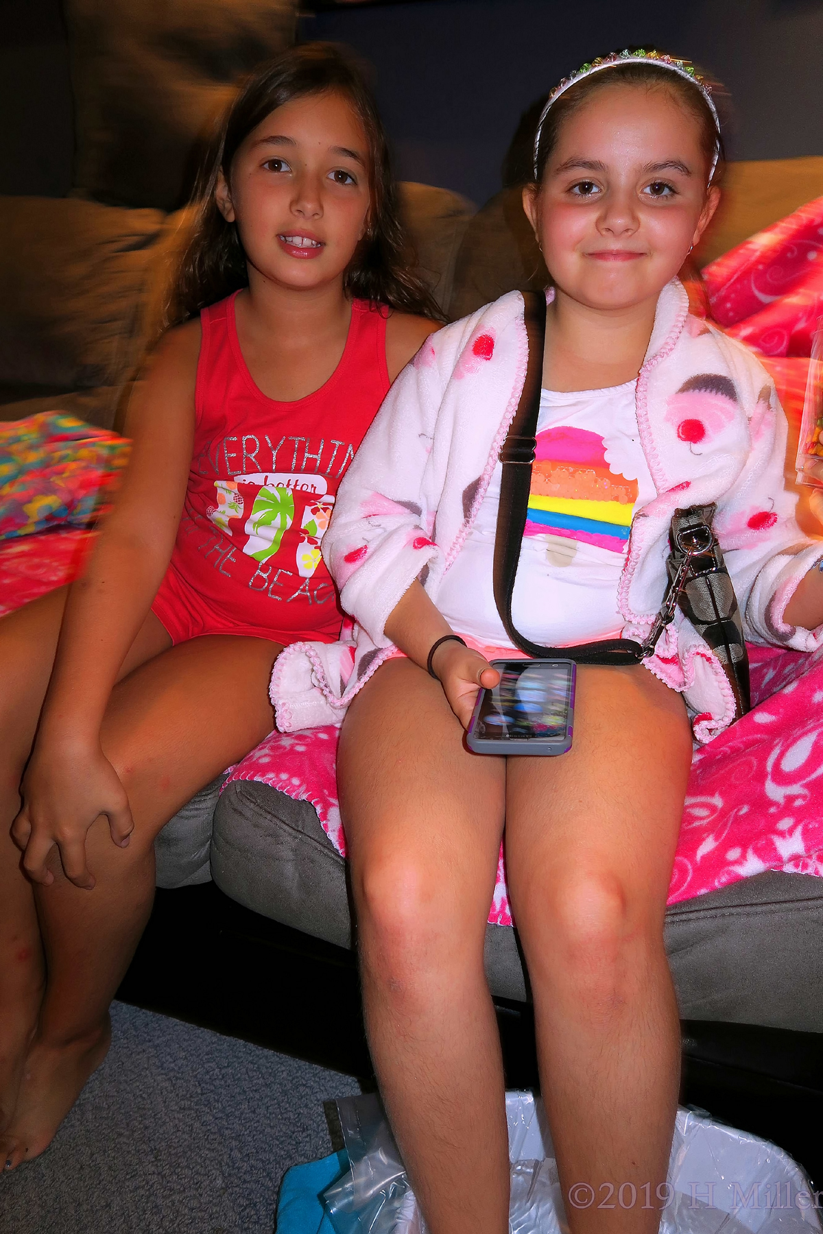 Dynamic Duo! Kids Pedicures At The Spa Party! 