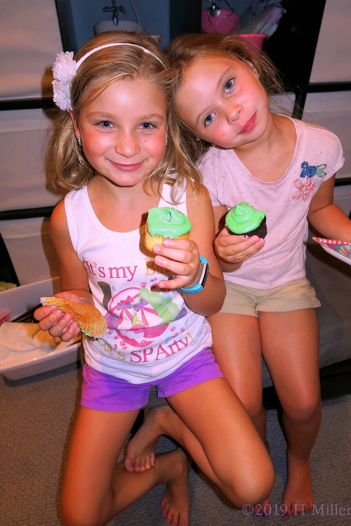 Enjoying Cupcakes Together At The Spa! 1
