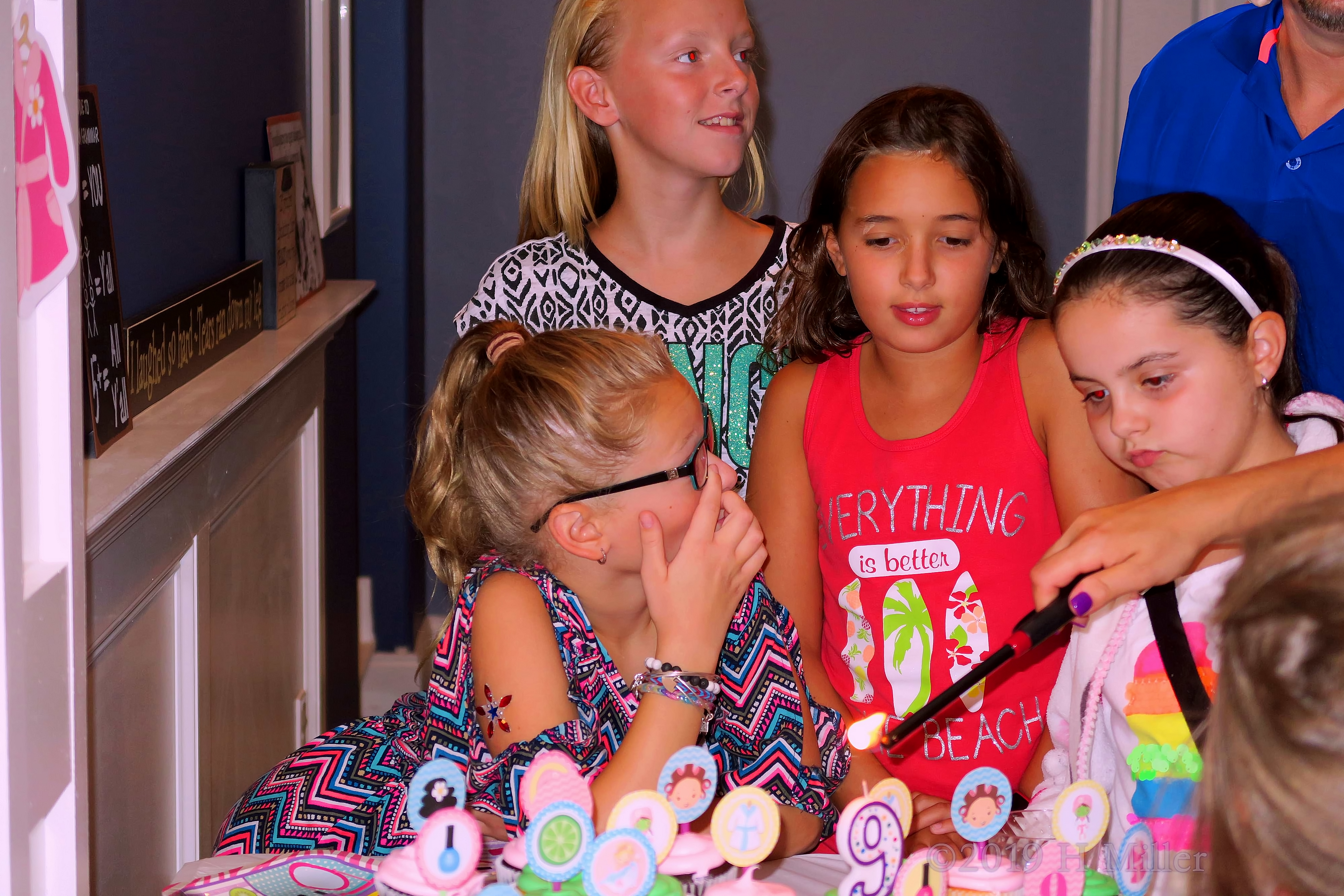 Lighting The Candles On The Spa Birthday Cake! 4 Lighting The Candles On The Spa Birthday Cake! 4