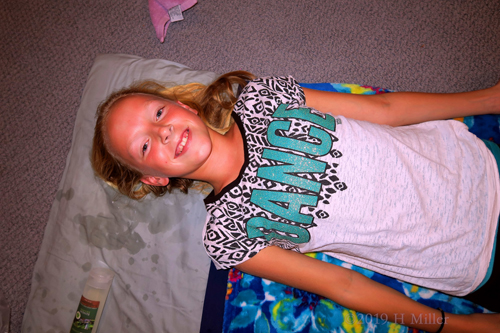 Happy And Relaxed After Kids Facials! Happy And Relaxed After Kids Facials!