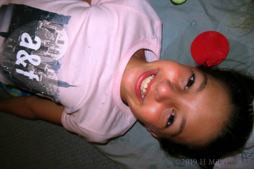 Smiling Big During Facials For Girls! Smiling Big During Facials For Girls!