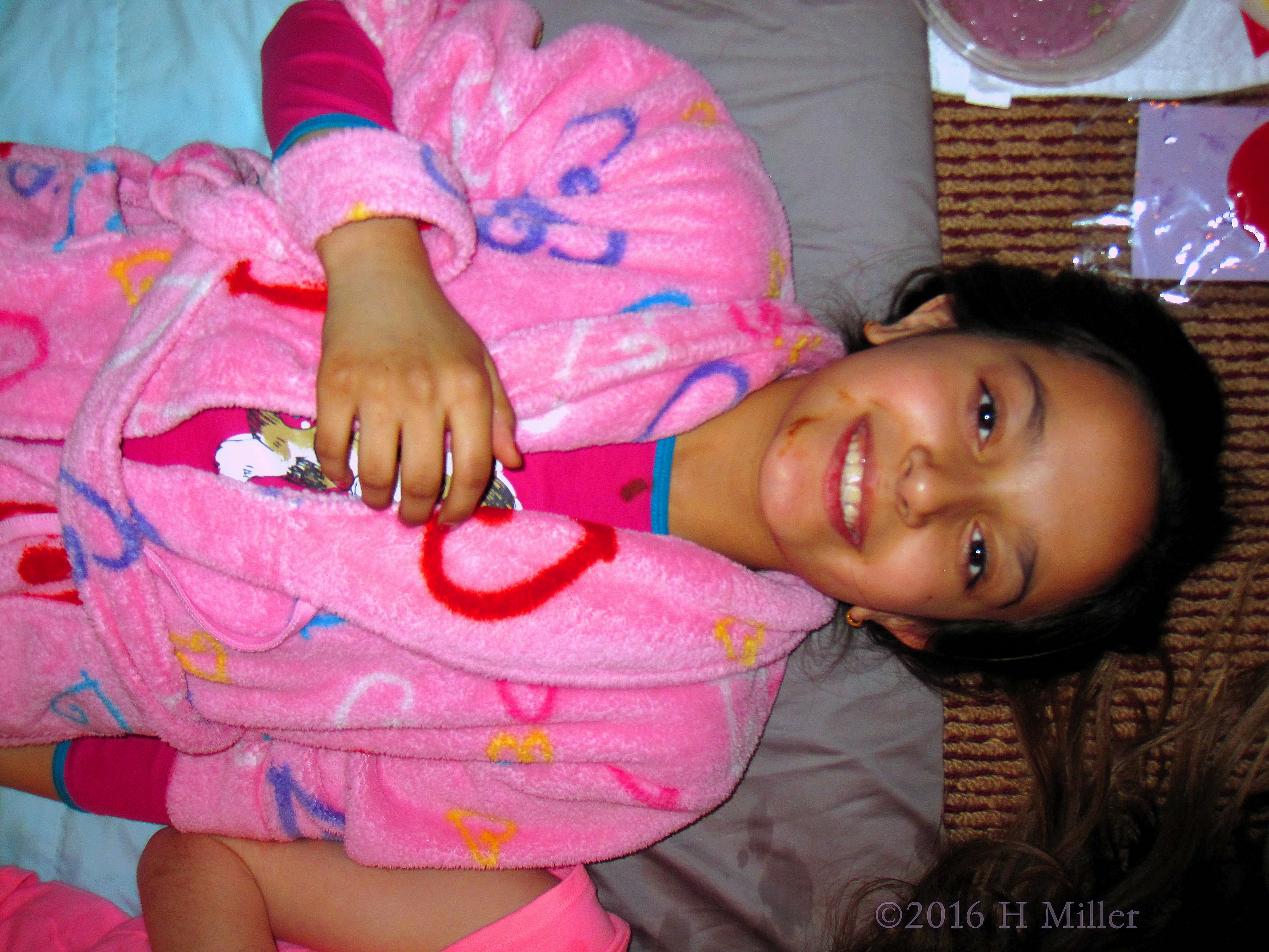 About To Begin Her Kids Facial Activity! About To Begin Her Kids Facial Activity!