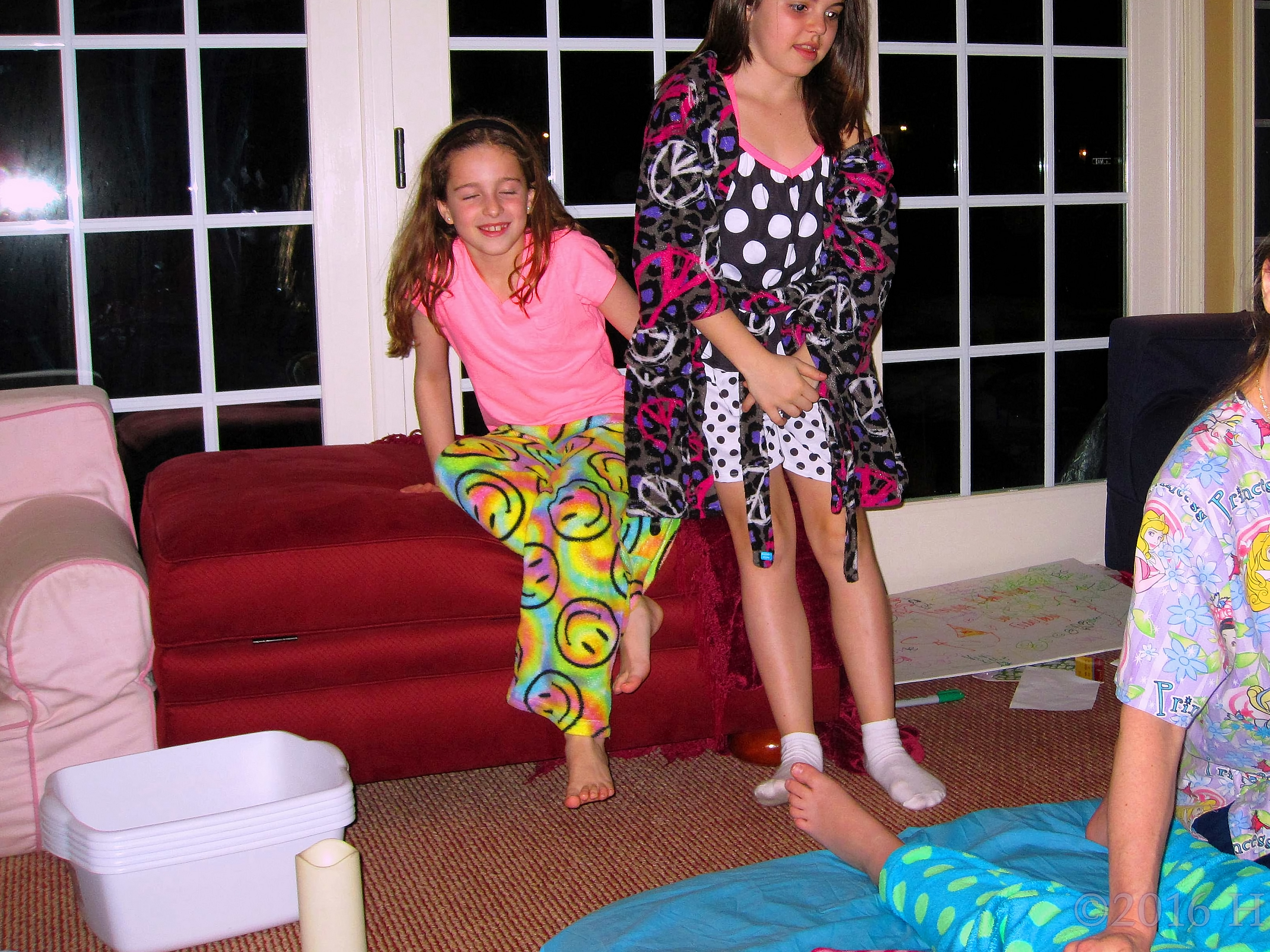 Waiting For Their Turn For Kids Facials! Waiting For Their Turn For Kids Facials!