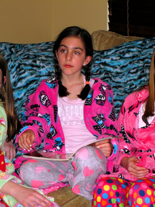 A Picture Of The Birthday Girl Chilling At The Kids Spa! A Picture Of The Birthday Girl Chilling At The Kids Spa!