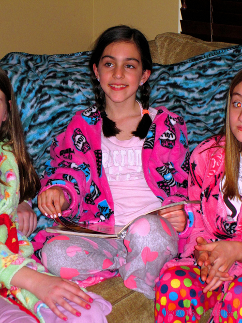 The Birthday Girl At The Kids Spa With A Big Smile The Birthday Girl At The Kids Spa With A Big Smile