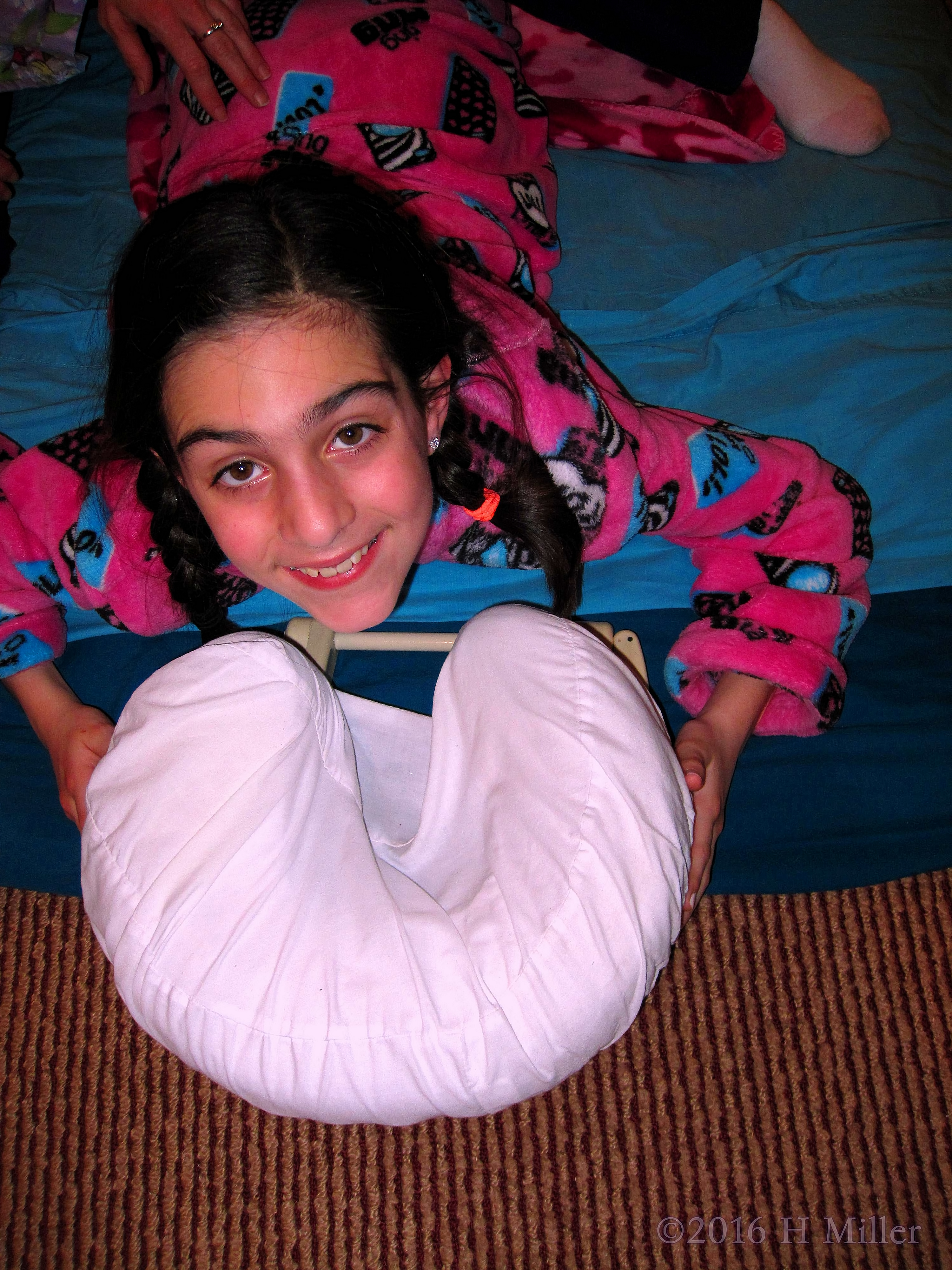 Time For The Birthday Girl To Enjoy The Kids Massage! Time For The Birthday Girl To Enjoy The Kids Massage!