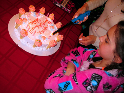 Brooke's 10th Spa Birthday Cake!