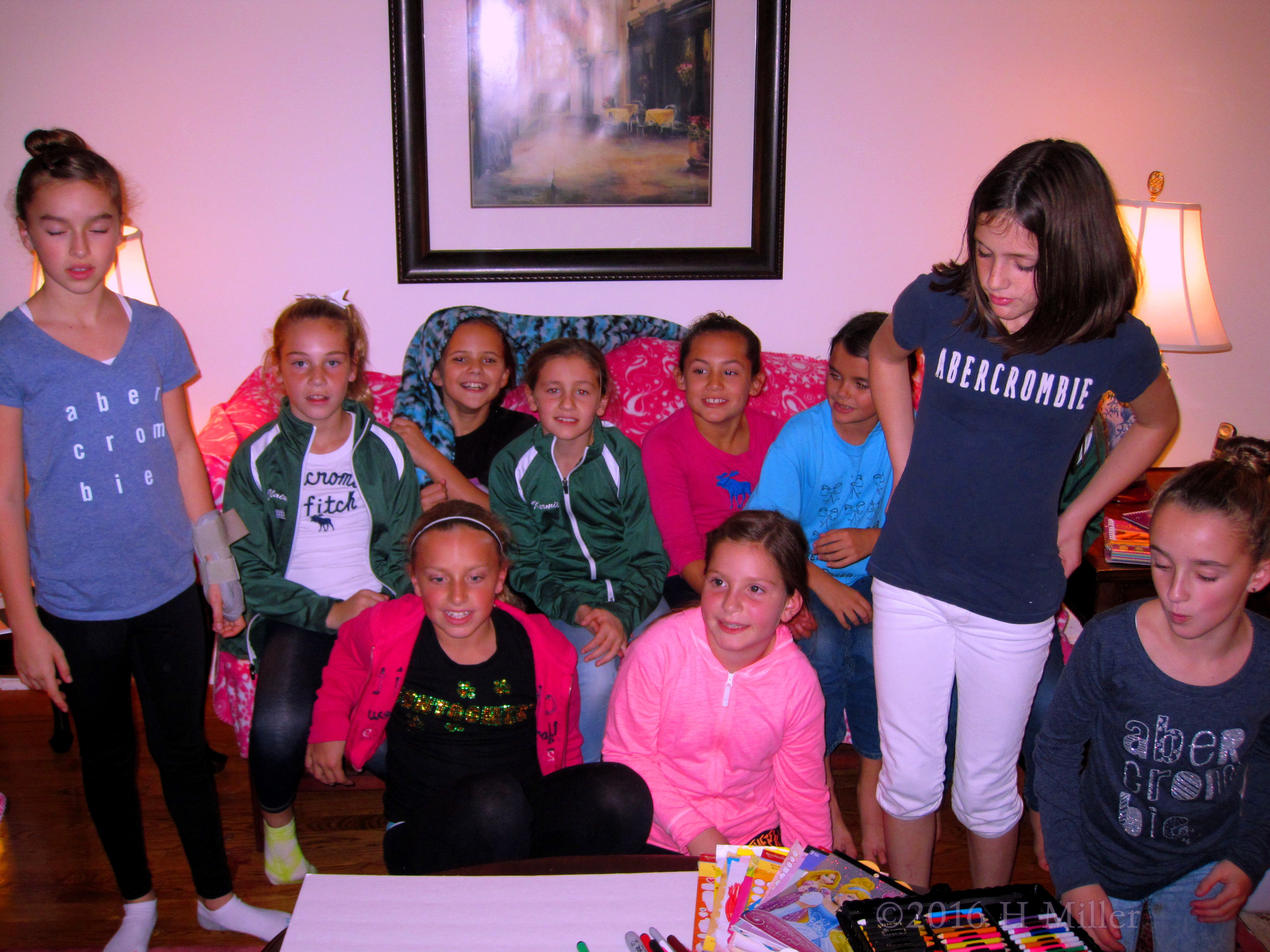 Everyone Is Ready To Begin The Kids Spa! Everyone Is Ready To Begin The Kids Spa!