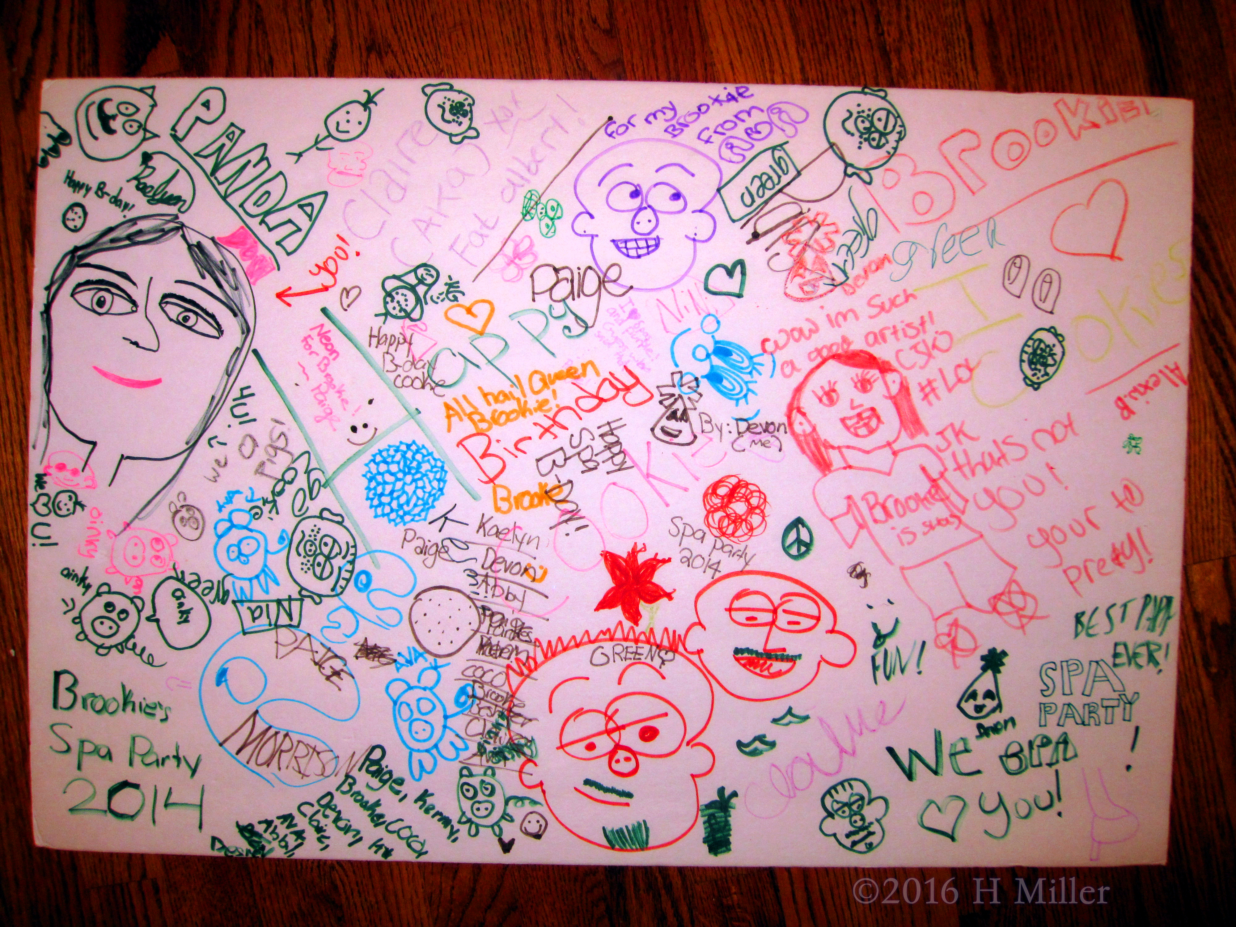 What An Adorable Spa Birthday Card Full Of Lovely Messages For Brookie! What An Adorable Spa Birthday Card Full Of Lovely Messages For Brookie!