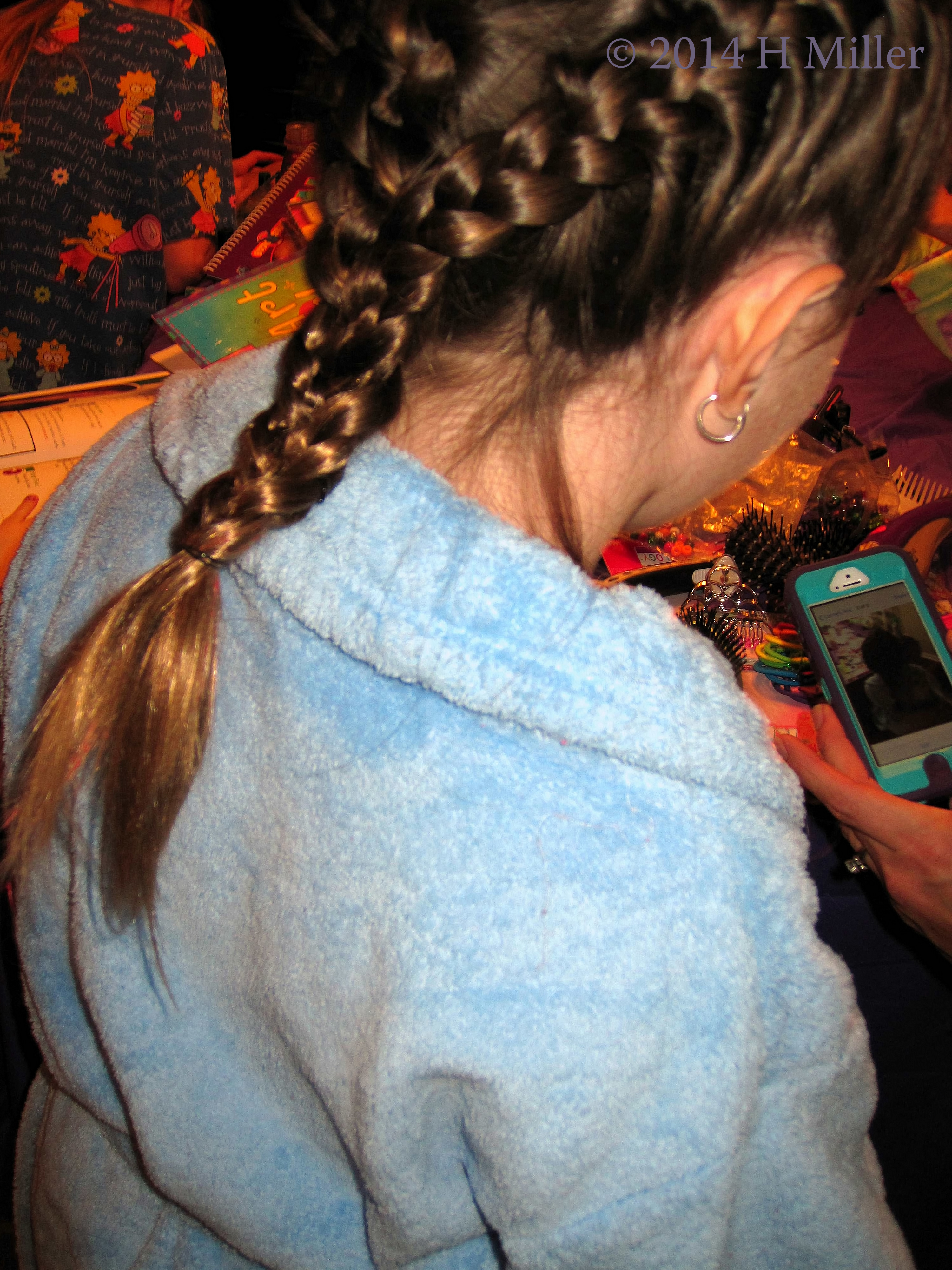 French Braid Close Up French Braid Close Up