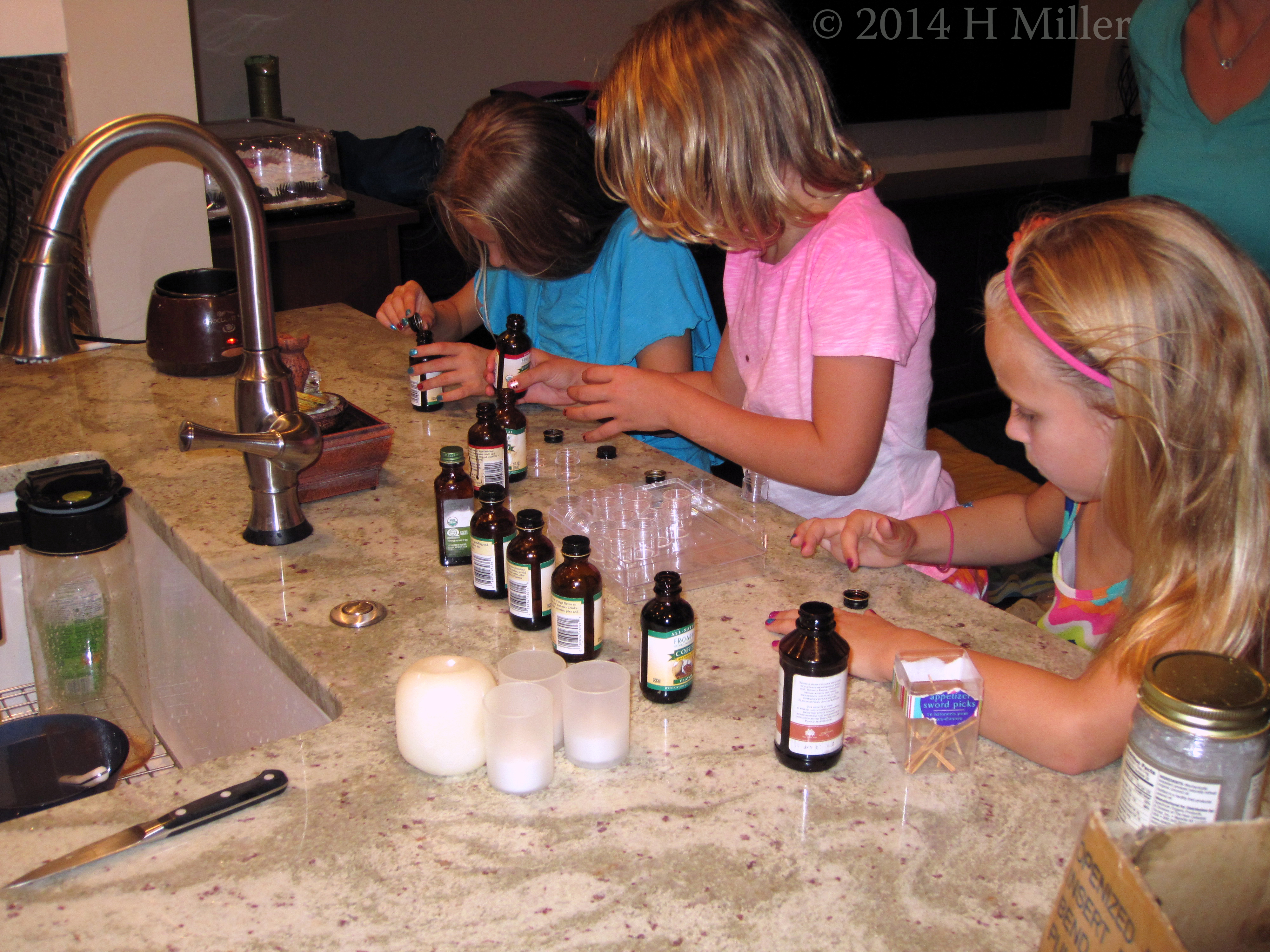 Kids Spa Party Lip Balm Craft. Kids Spa Party Lip Balm Craft.