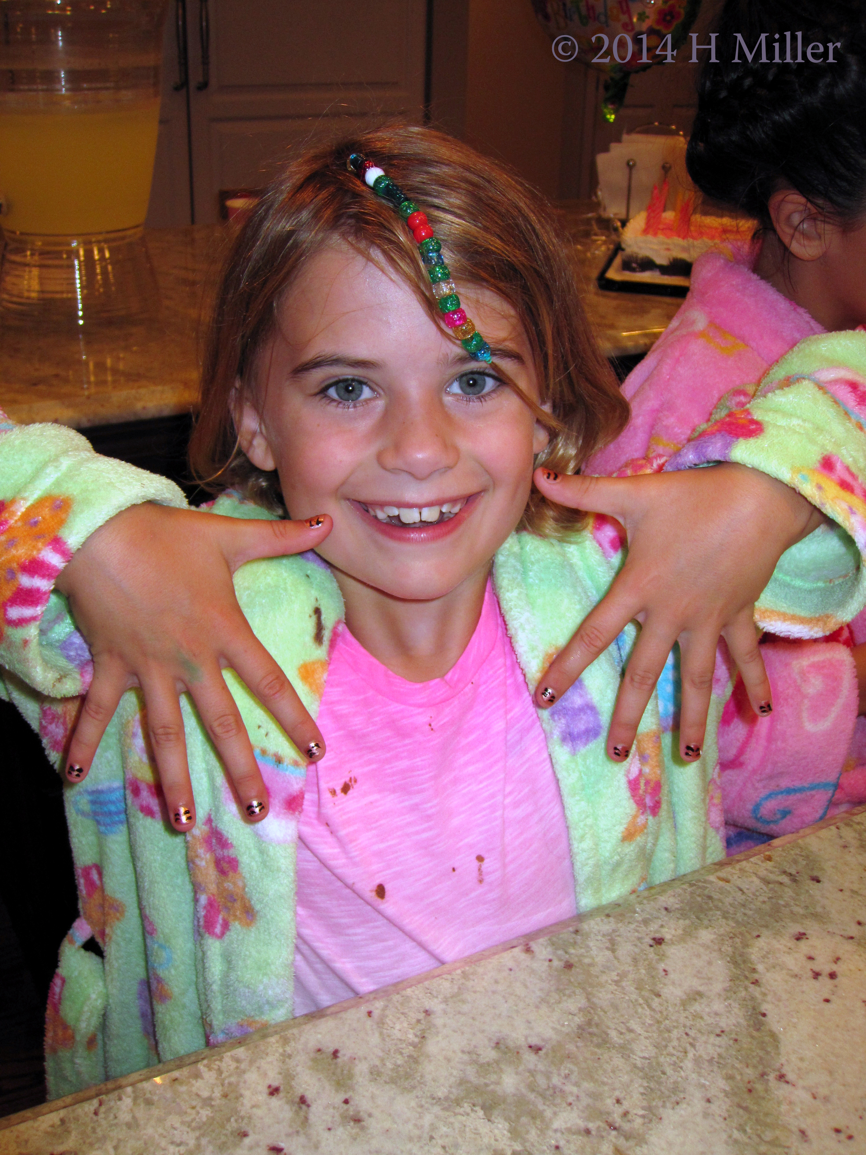 Happy With The Tiger Kids Nail Art Mini Mani. Happy With The Tiger Kids Nail Art Mini Mani.