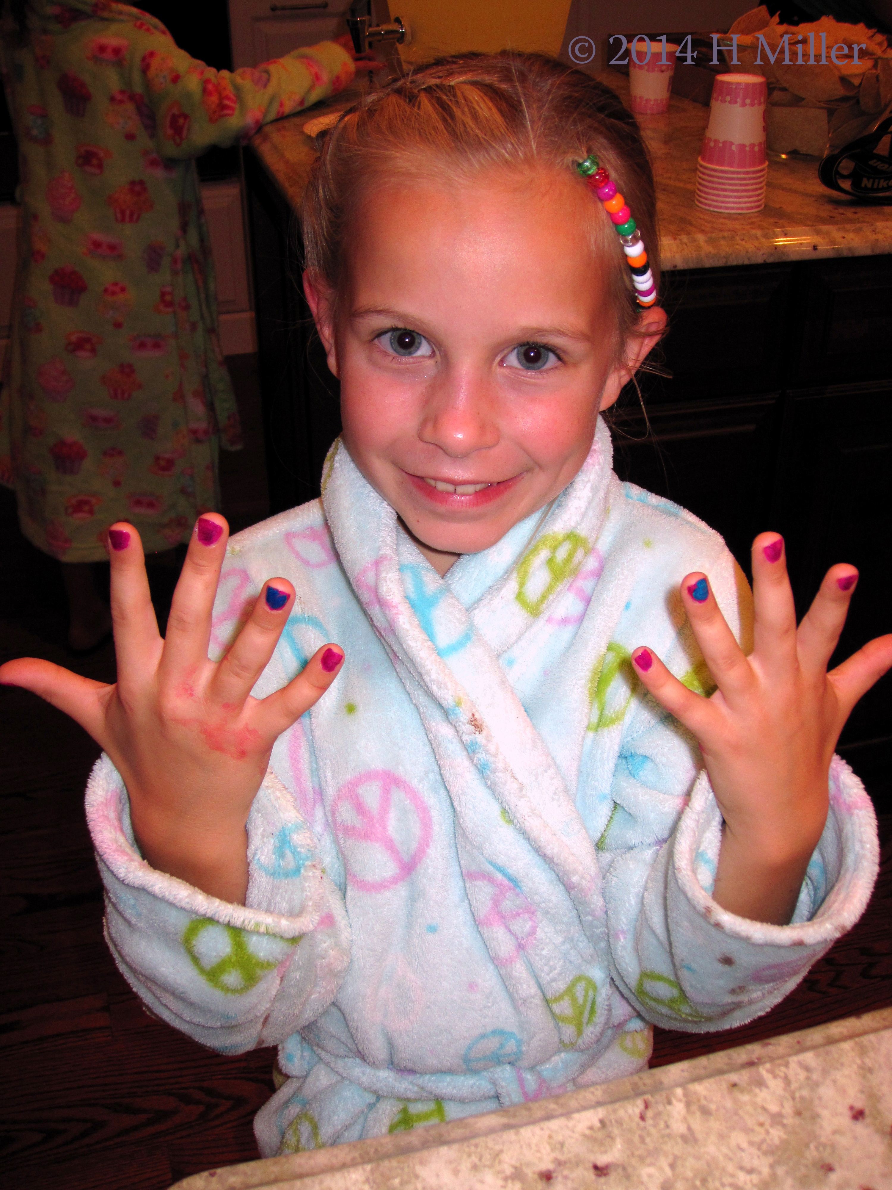 Kids Spa Party Nail Art. Kids Spa Party Nail Art.